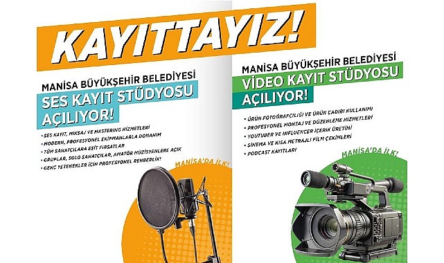 manisa buyuksehirden ucretsiz video ve ses kayit studyosu destegi T3UQfqib