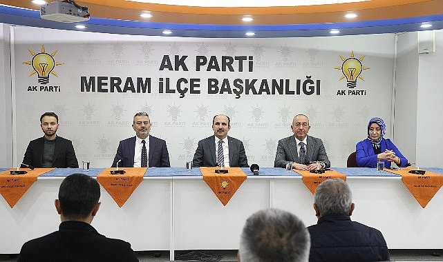 baskan altay ilce kongrelerini tamamlayan ak parti selcuklu karatay meram teskilat mensuplariyla bulustu 5YHYhXBW