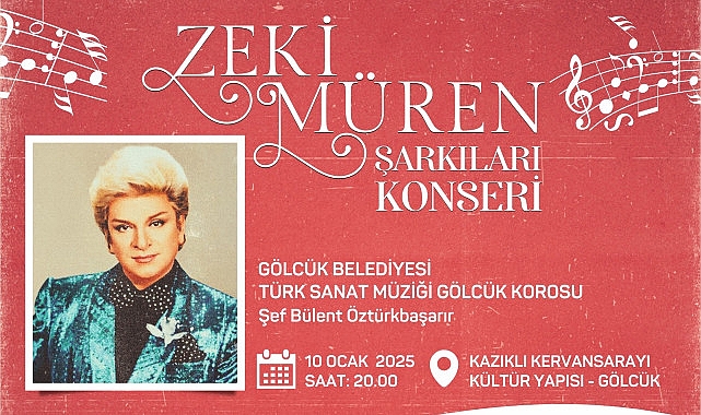 golcuk belediyesi turk muziginin efsane ismi zeki mureni anmak uzere ozel bir gece duzenleyecek PMUNGefK