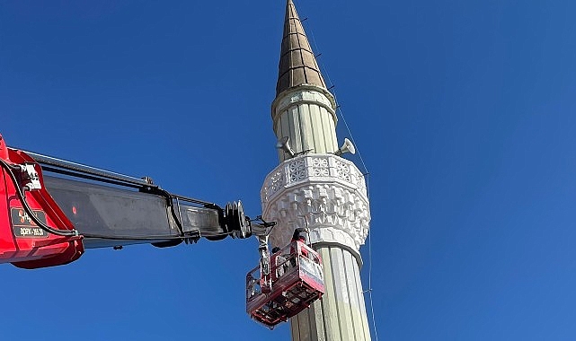 hacihizir baglar yolu camiinin dis cephesi yenilendi NwEYKUiG