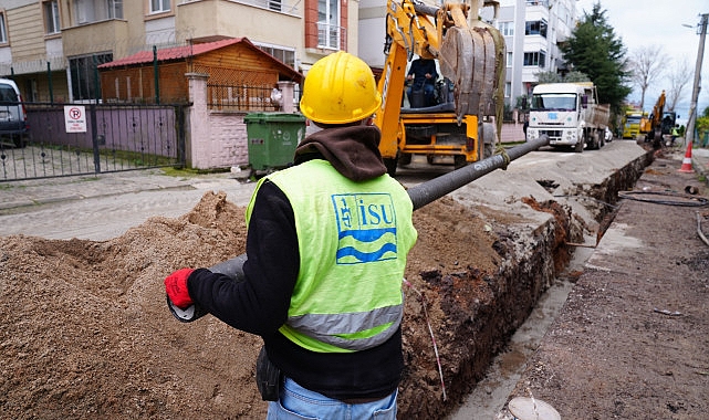 isu korfez mimar sinan mahallesinde 44 kilometrelik altyapi calismasi baslatti NLQkawRT