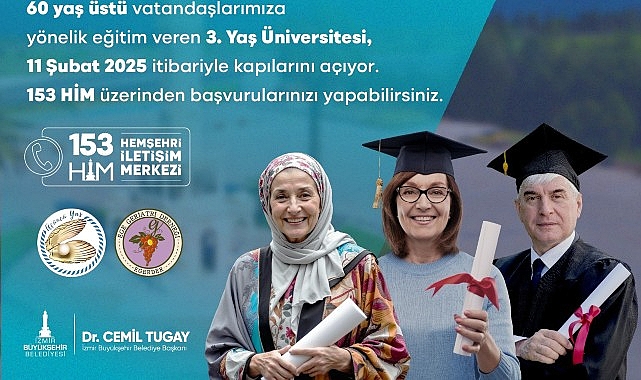 izmir buyuksehir belediyesinden 60 yas ve ustu yurttaslar icin ucretsiz universite yISGQHgV