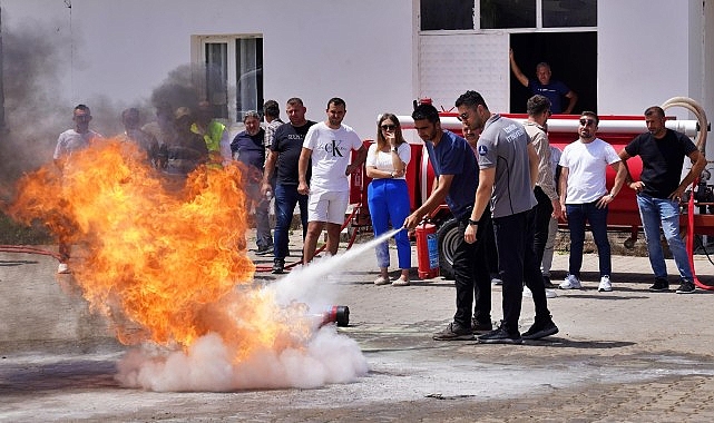 izmir buyuksehir belediyesinden yangin guvenligine siki denetim