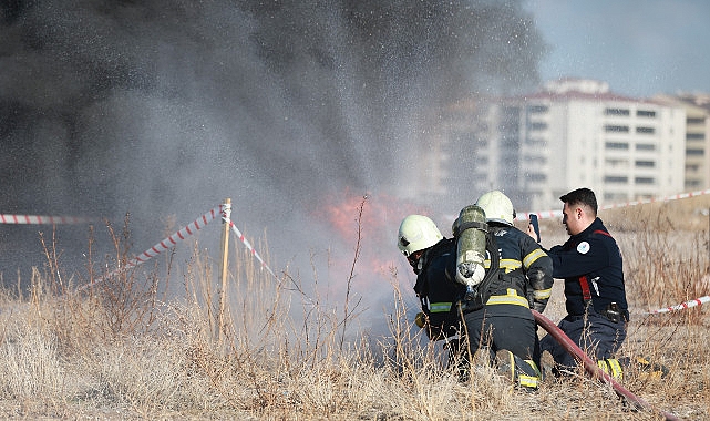 nevsehir ve gulsehir itfaiyelerinden ortak tatbikat sH3ySrDB