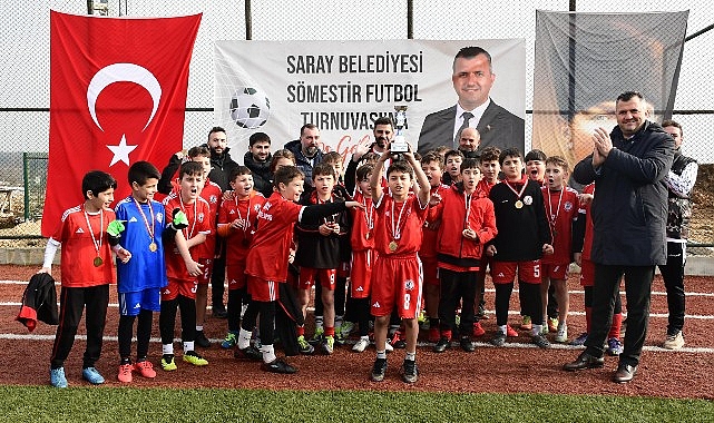 saray belediyesi somestir futbol turnuvasi sona erdi