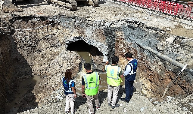 bakirkoy belediyesinin iski ile gerceklestirdigi calismalar kapsaminda su baskinlari tarihe karisiyor TBVXVIQW