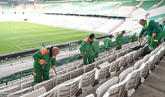 stadyumun temizligine osmangazi destegi dIGkhWkH